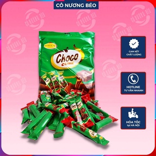 Kẹo socola Choco Cube thanh 5 viên - bánh kẹo tết - đồ ăn vặt cô nương béo