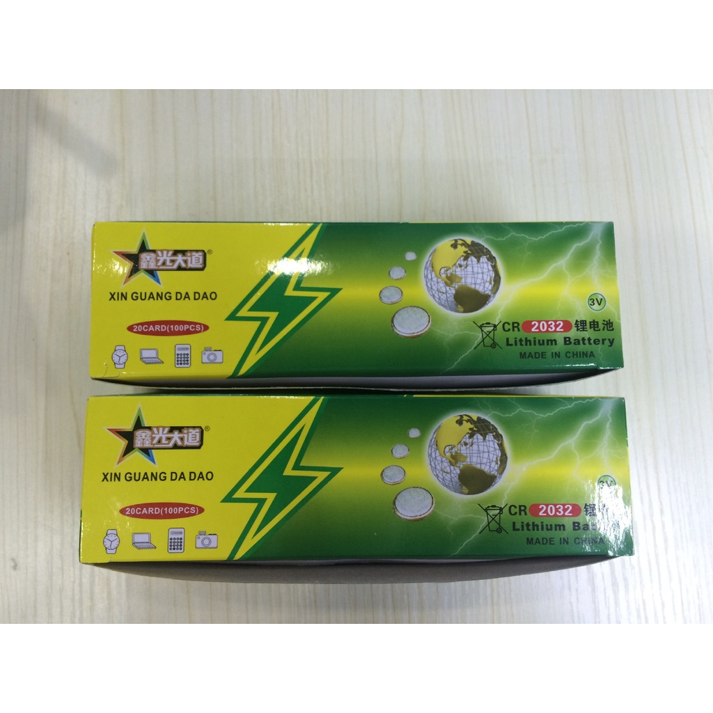 Pin CMOS CR2032 Lithium 3V vỉ 5 viên - Pin Loại Tốt cho máy tính, laptop, thiết bị điện, đồng hồ, huyết áp