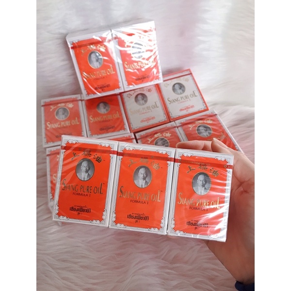 Dầu Siang Pure dầu đỏ Thái Lan combo 12 chai