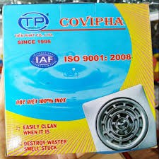 Hố ga, phễu thoát sàn inox chống hôi Covipha
