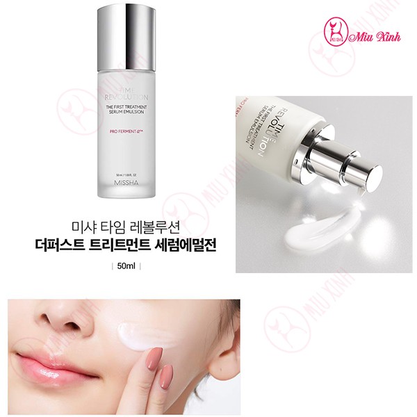 TINH CHẤT DƯỠNG DA [Missha] Time Revolution The First Treatment Serum Emulsion 50ml