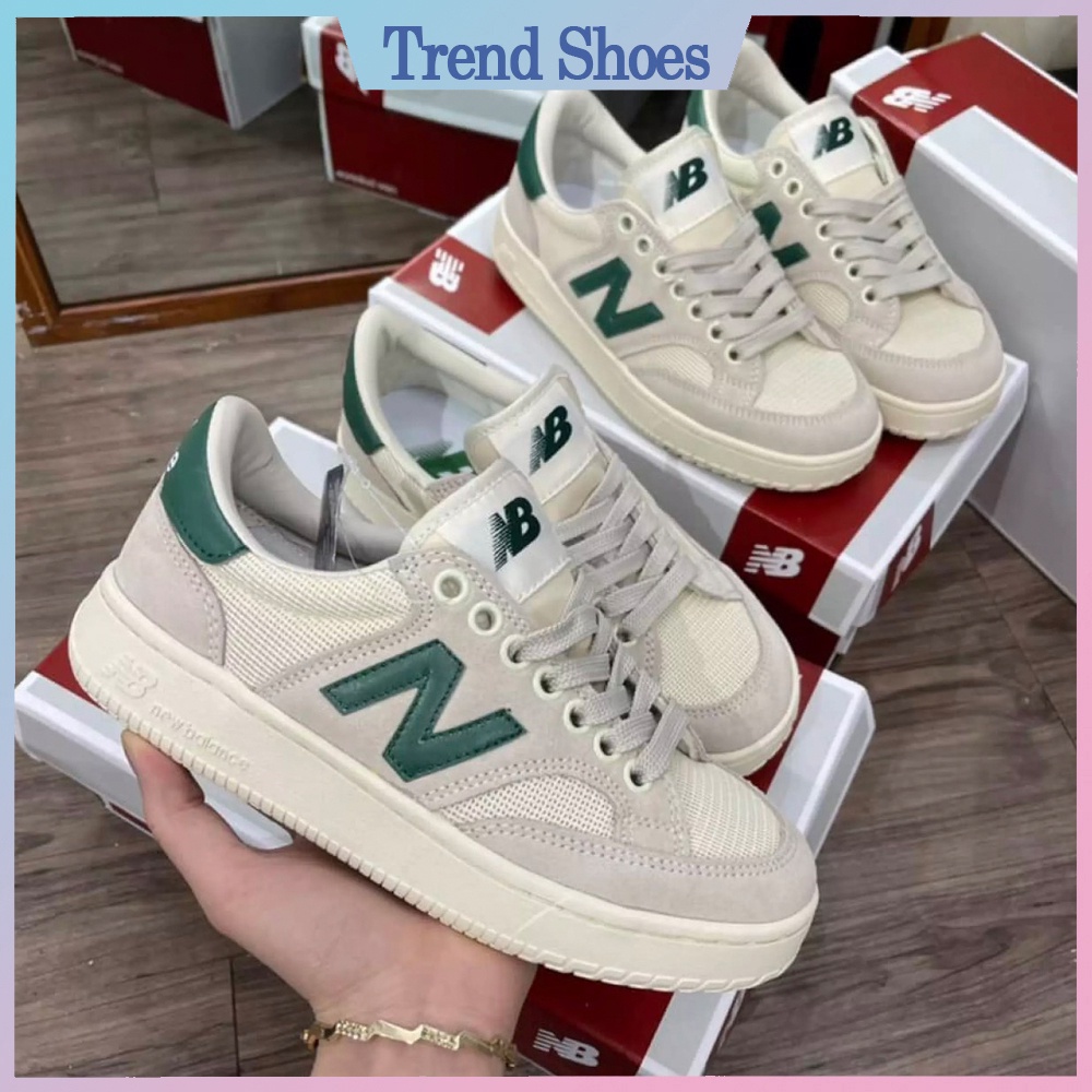 Giày New Blance CRT 300 2.0 Beige Green, Sneaker Thể Thao NB CRT Xanh Lá Thời Trang Hot Trend