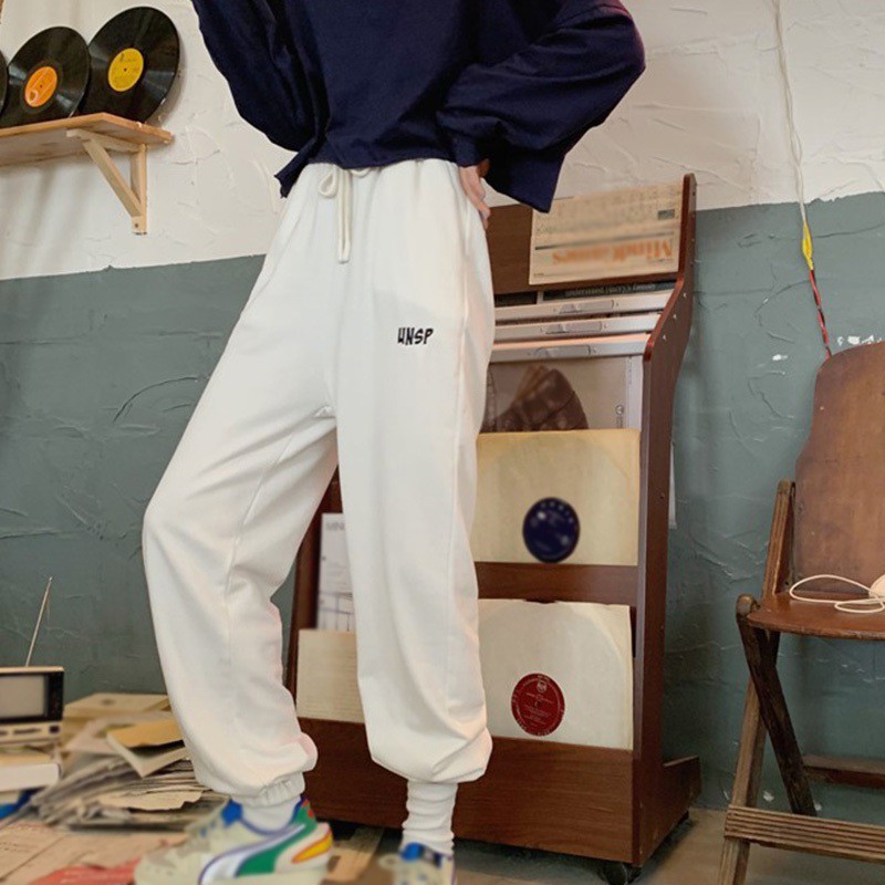 Quần Thể Thao Lưng Cao Chất Liệu Co Giãn Phong Cách Hàn Quốc | BigBuy360 - bigbuy360.vn