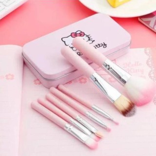 Bộ cọ trang điểm hello kitty – 7 món