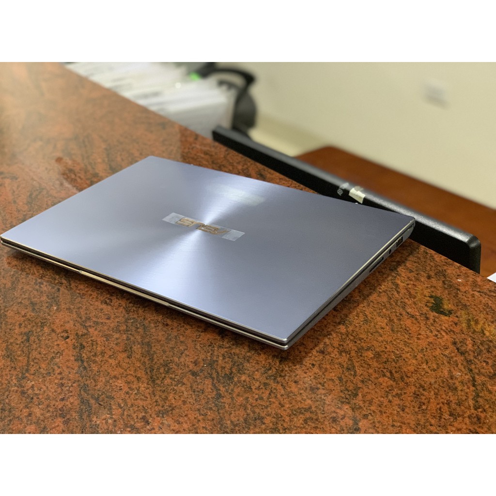 Laptop Asus Zenbook UM431 AMD Ryzen 7-3700U, 16gb Ram, 512gb SSD nvme, 14inch Full HD IPS, vỏ nhôm sang trọng bền bỉ