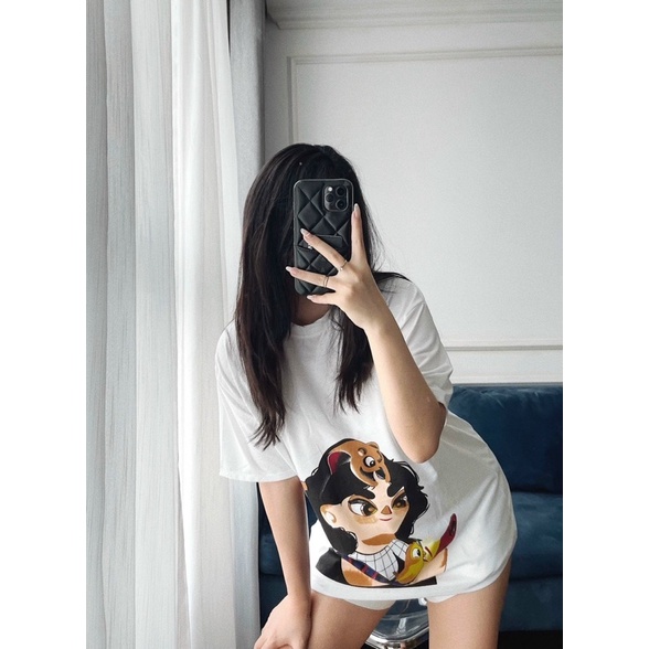 Áo phông cô gái sóc
