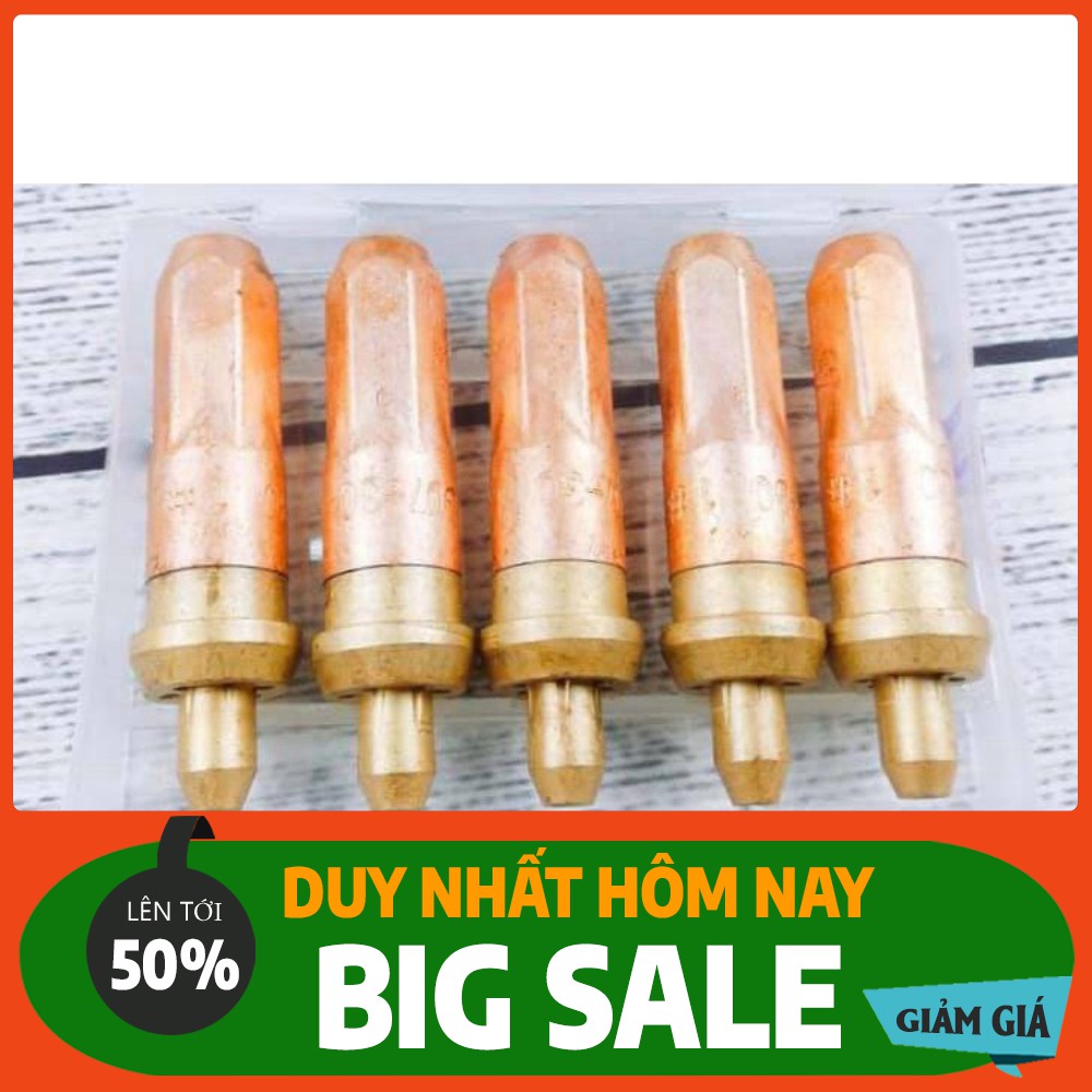 [RẺ VÔ ĐỊCH] Bép cắt Oxy gas nhỏ số 1, 2, 3( hộp 5 cái ) [ẢNH THẬT]