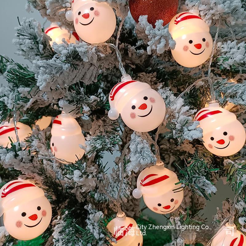 Dây Đèn led Hình Ông Già Noel Trang Trí Giáng Sinh
