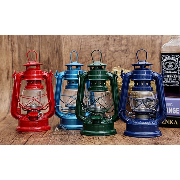 Đèn bão Led pin áng sáng trắng size Nhỏ Decor trang trí nhà cửa, đèn cắm trại dã ngoại dùng pin.