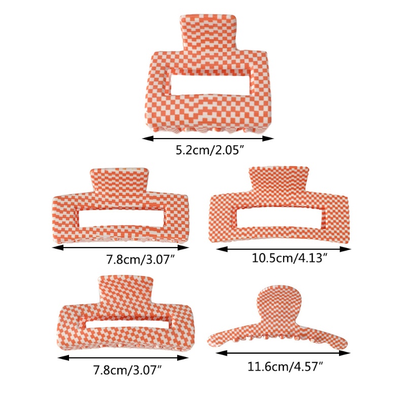 Kẹp Tóc Dạng Móng Vuốt Chống Trượt Thiết Kế Thời Trang Pháp Dễ Thương