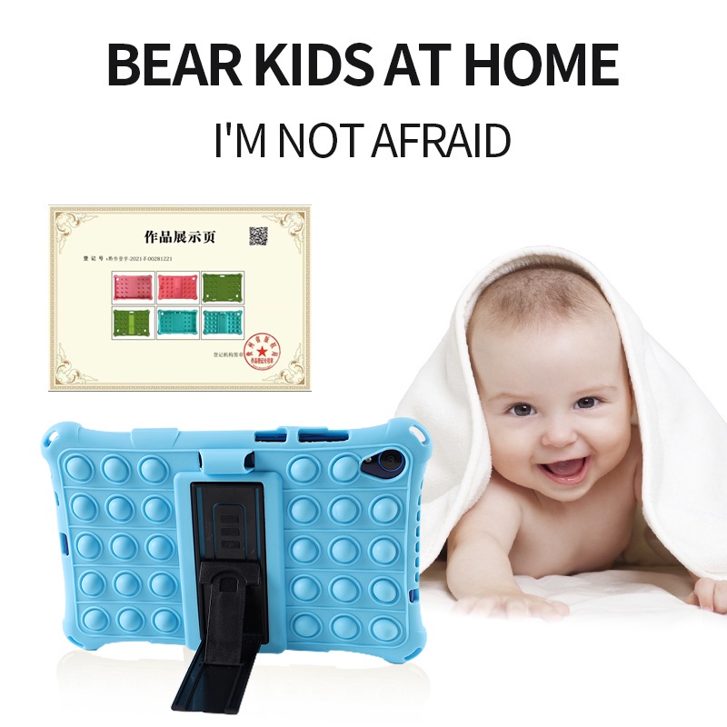 Ốp Máy Tính Bảng Silicone Mềm Cho Lenovo Tab M10 Plus 3rd P11 Plus 11" M10 HD X306 M10 Plus X606 M8 HD 2nd Xiaoxin Pad 2022 10.6 Pop It