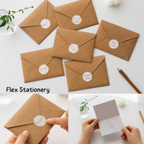 THIỆP QUÀ TẶNG, CẢM ƠN, PHONG CÁCH VINTAGE, HỌA TIẾT HOA