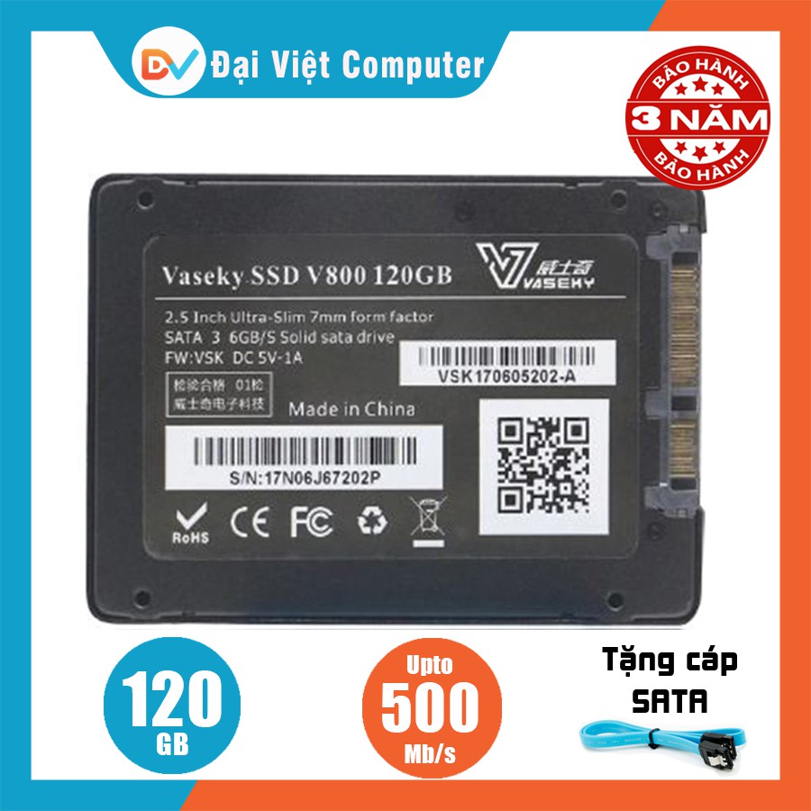 Ổ cứng SSD Vaseky 240GB 120GB V800 2.5 inh | BigBuy360 - bigbuy360.vn