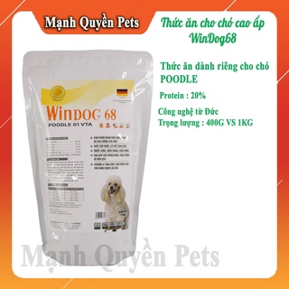Thức Ăn Cho Chó Windog 68, Thức ăn dành cho chó POODLE _800g