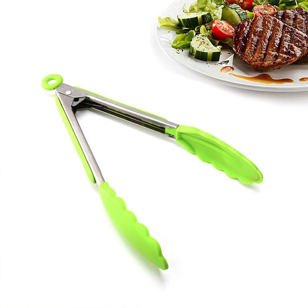 Food Grade Silicone Food Tong Kitchen Tongs Utensil Cooking Tong Clip Clamp