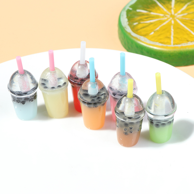 Set 5 Ly Trà Sữa Tỉ Lệ 1: 12 Trang Trí Nhà Búp Bê