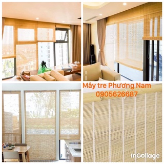 Mành tăm tre cửa sổ giá bán 120k/m2 ( đặt làm theo kích thước)