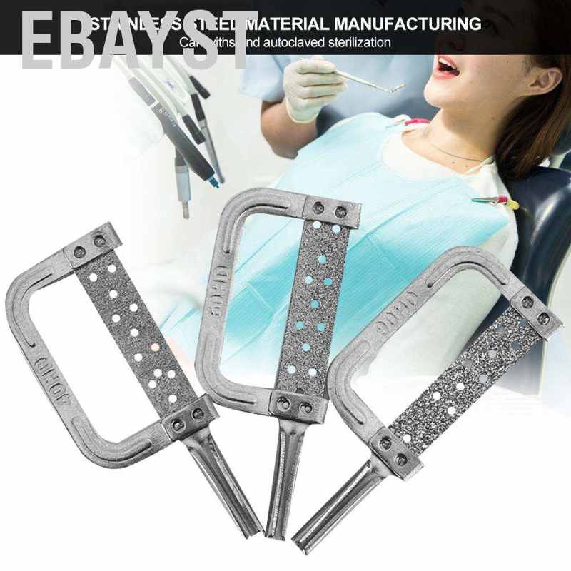 Bộ 3 tay cầm mài men răng chỉnh nha chất lượng cao