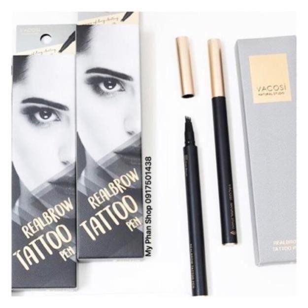 Cọ dạ nước săm vẽ chân mày Vacosi RealBrow Tattoo Pen | BigBuy360 - bigbuy360.vn
