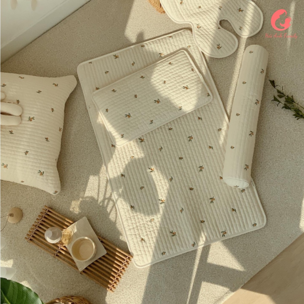 Gối ôm thêu phong cách Hàn Quốc cho bé - Hải Anh Family