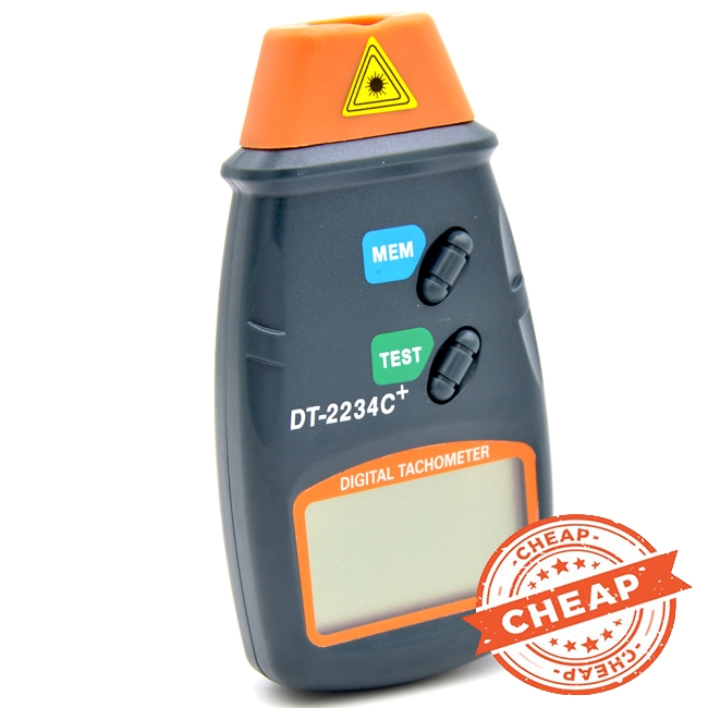 Máy Đo Tốc Độ Gốc Dt2234 C+Màn Hình Lcd 2.5rpm-9999rpm