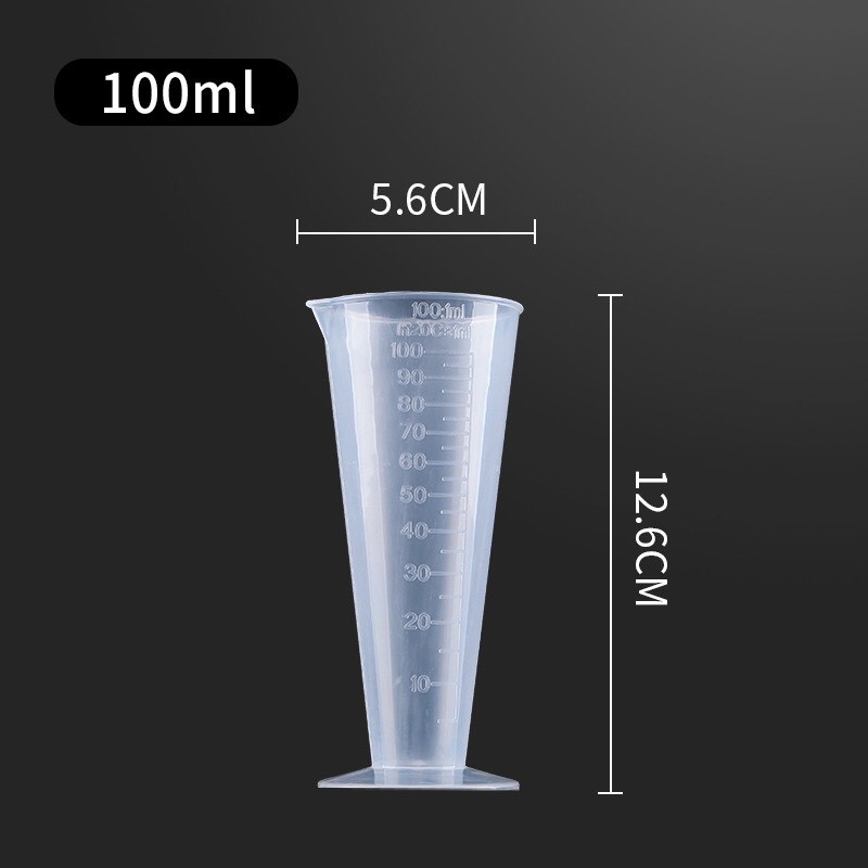 [GIÁ XƯỞNG]  100ml  Ly Đong Định Lượng Có Vạch Chia - Trong suốt | BigBuy360 - bigbuy360.vn