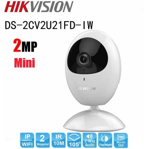 Camera IP Cube Wifi 2MP HIKVISION DS-2CV2U21FD-IW-- Chính hãng, giá rẻ, sắc nét, bền đẹp