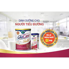 Sữa bột Glucare Gold 900g  dinh dưỡng cho người tiểu đường date 2024