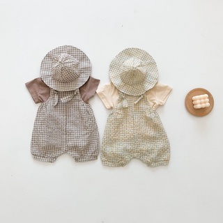 Set romper - body kẻ cho bé trai và bé gái