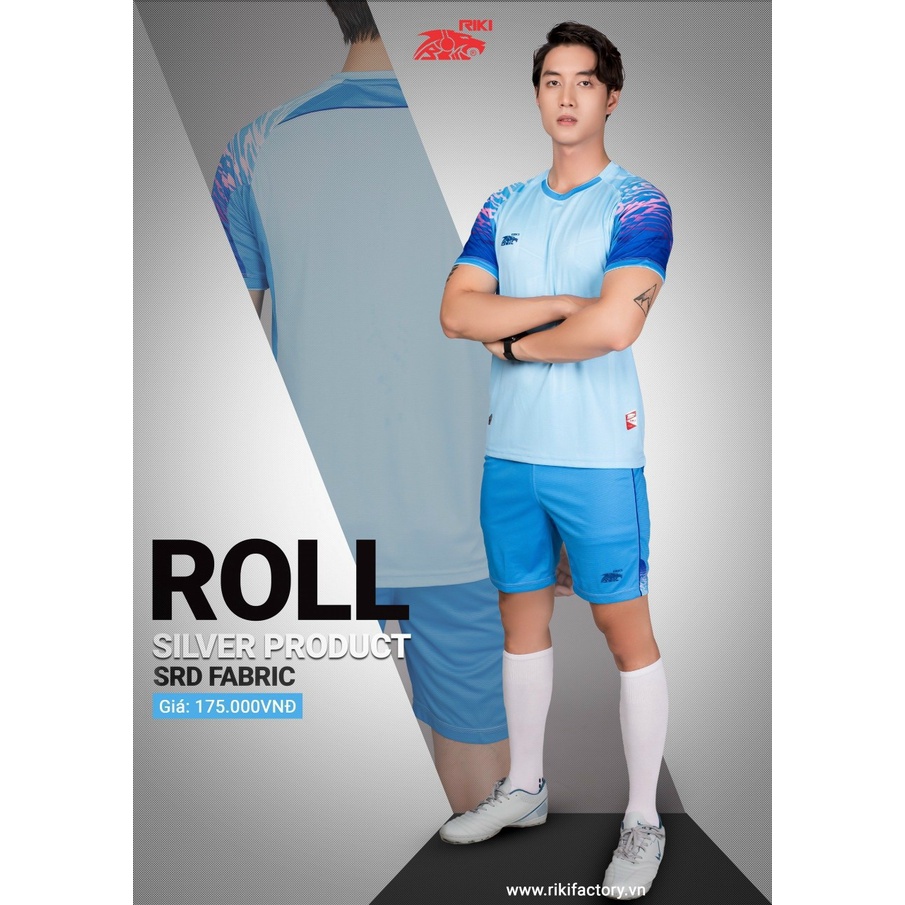 RIKI ROLL. Aó bóng đá không logo . Áo bóng đá đẹp 2022, thương hiệu RIKI , Áo Bóng đá in tên theo yêu cầu( có tính phí )