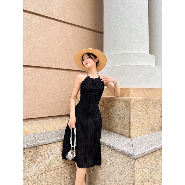 Đầm cổ yếm hở lưng REVERCLOTHINGS Shea Dress