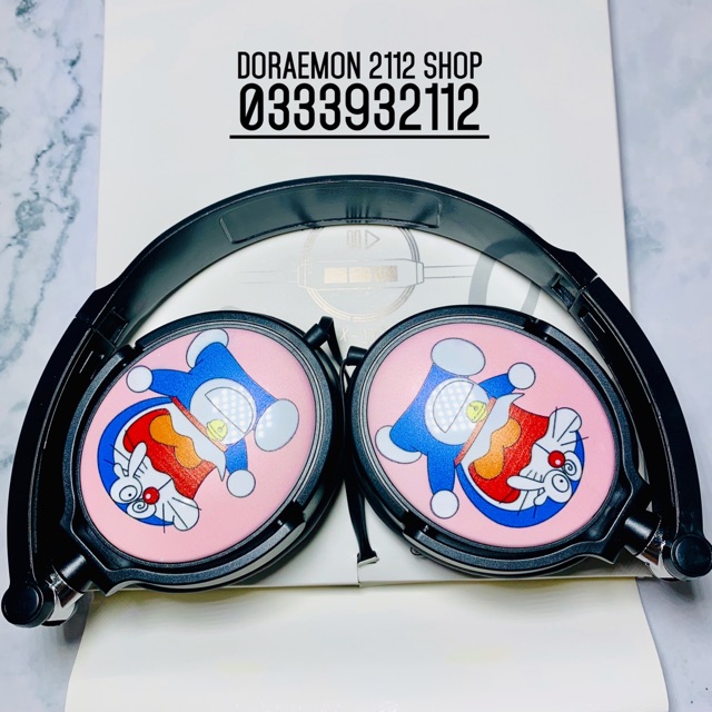 Tai nghe headphone gấp gọn DORAEMON