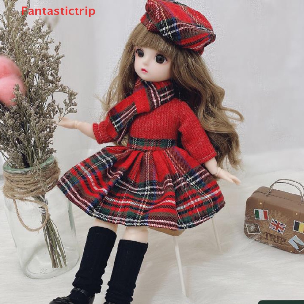 [Fantastictrip] Váy Búp Bê BJD 1 / 6 30cm (Không Kèm Búp Bê) Mới