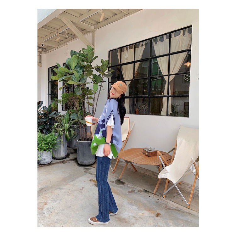 Áo Len Unisex Nam Nữ, Áo Gile Hàn Quốc Dáng Rộng Hàng Dệt Kim Cao Cấp Siêu Hot | BigBuy360 - bigbuy360.vn