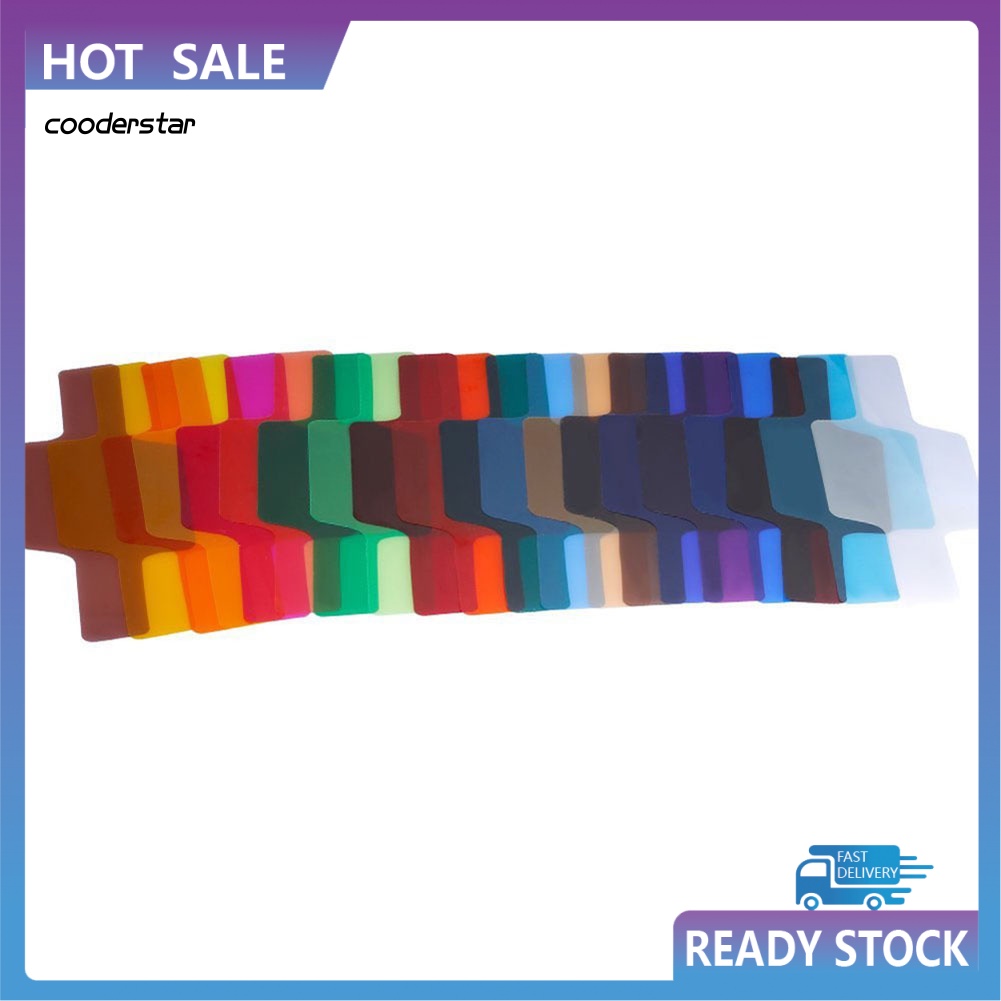 Set 20 Tấm Lọc Màu Sắc Tươi Sáng Chuyên Dụng Cho Máy Ảnh