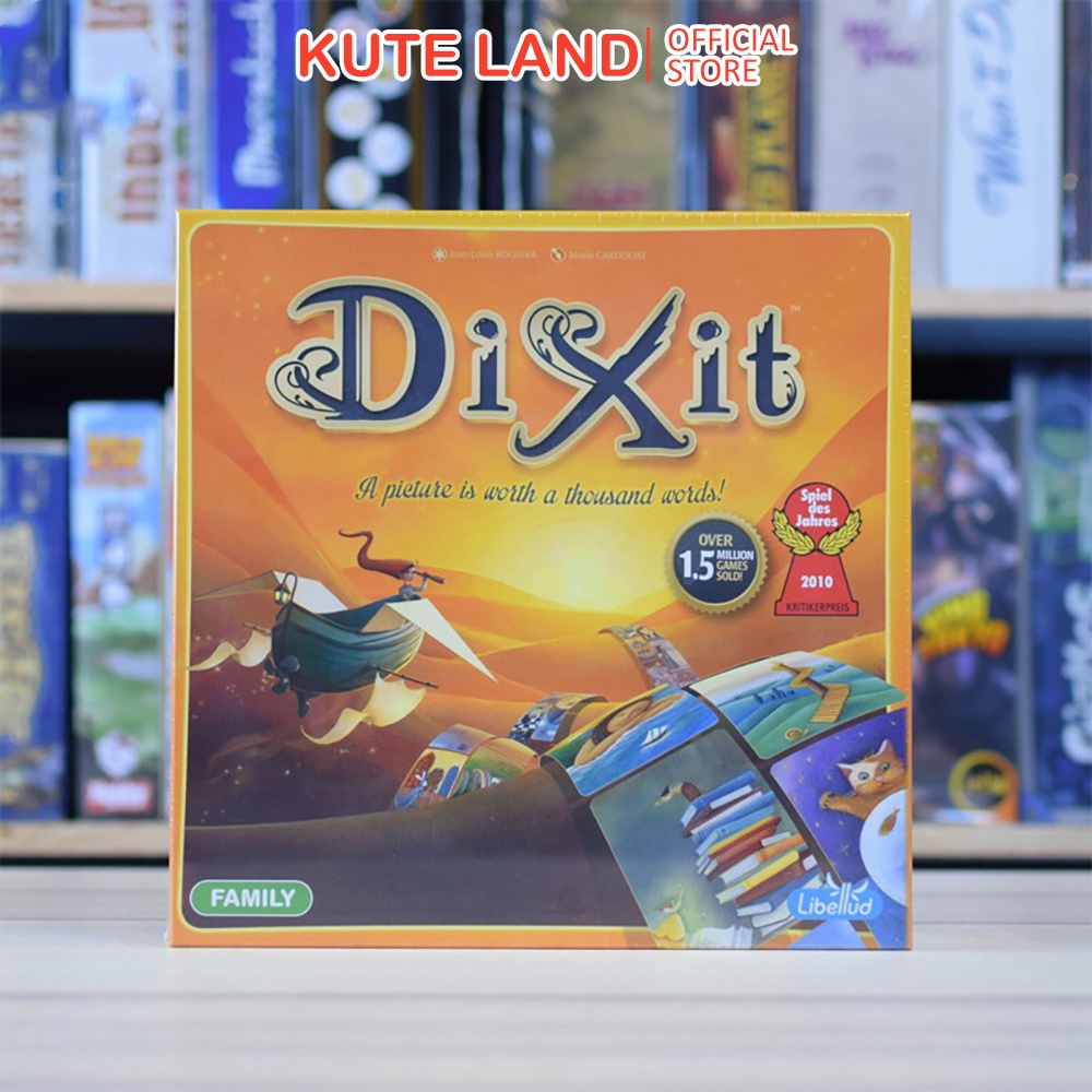 Asmodee Dixit Board Game Trò Chơi Thẻ Bài Asmodee Dixit Thú Vị BG29