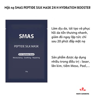 Mặt nạ phục hồi da Smas Peptide Silk Mask