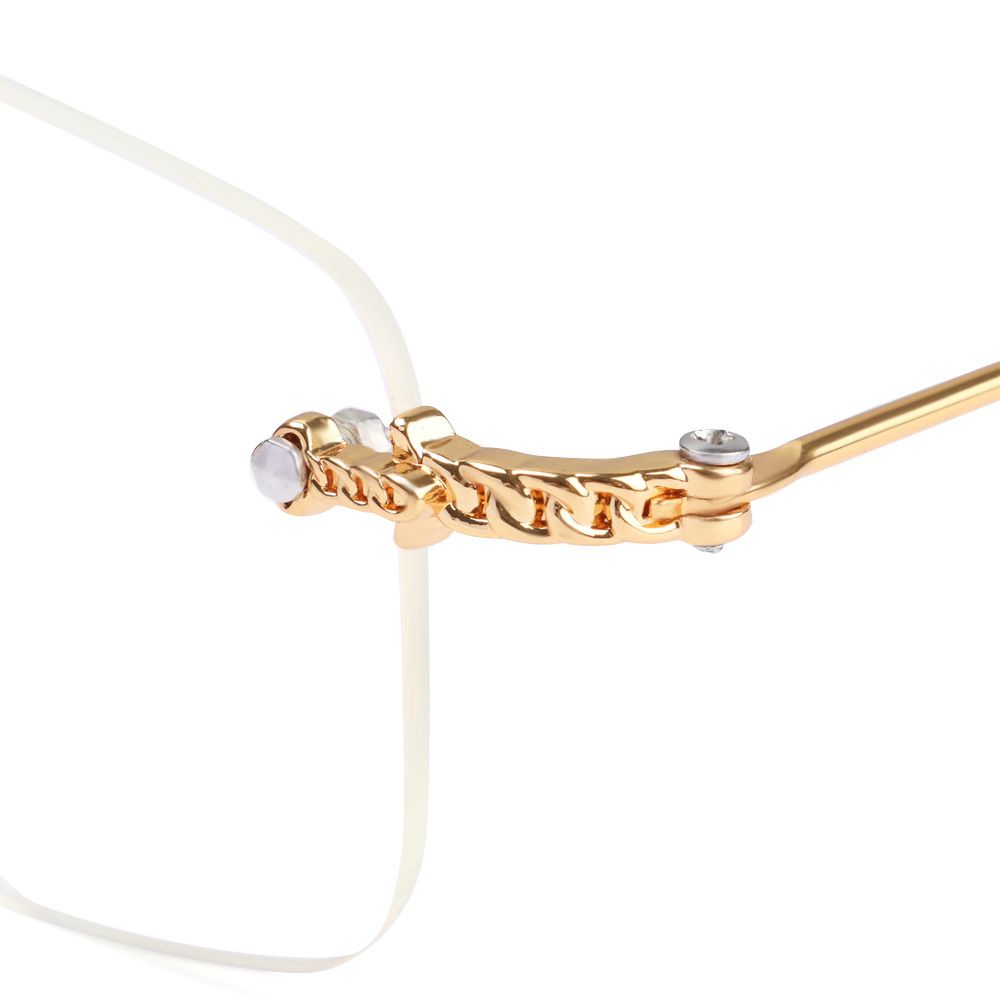 Mắt Kính Đọc Sách Gọng Kim Loại Chống Tia UV Chống Ánh Sáng Xanh Thời Trang Unisex