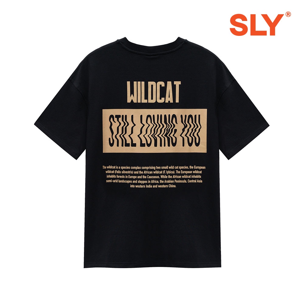Áo thun SLY Wildcat màu đen