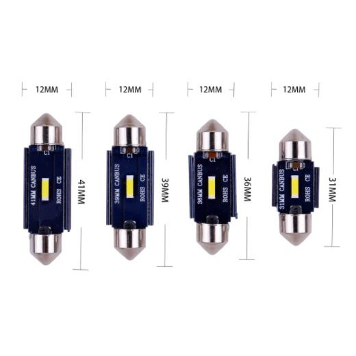 (Festoon-CSP-1860)1 bóng đèn led trần ô tô CSP