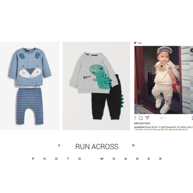 bộ dài tay nỉ da cá hình cún, gấu