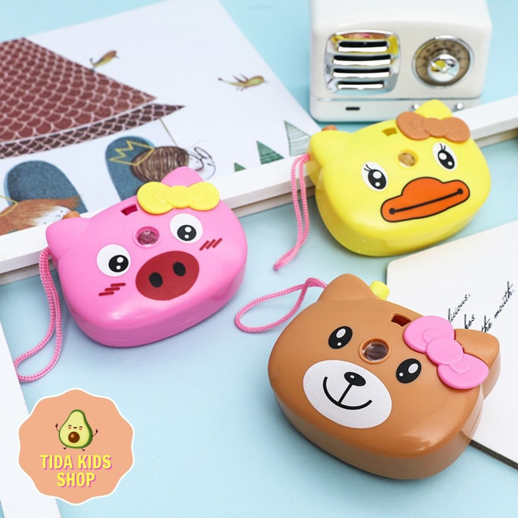 Máy Chụp Ảnh Mini Cho Bé, Đồ Chơi Máy Chiếu Mini Có Đèn Led Chiếu Sáng Giá Tốt ❤️ Freeship ❤️ TiDa Kids Shop