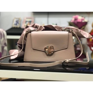 Túi CHARLES & KEITH , Tui C & K màu hồng nude