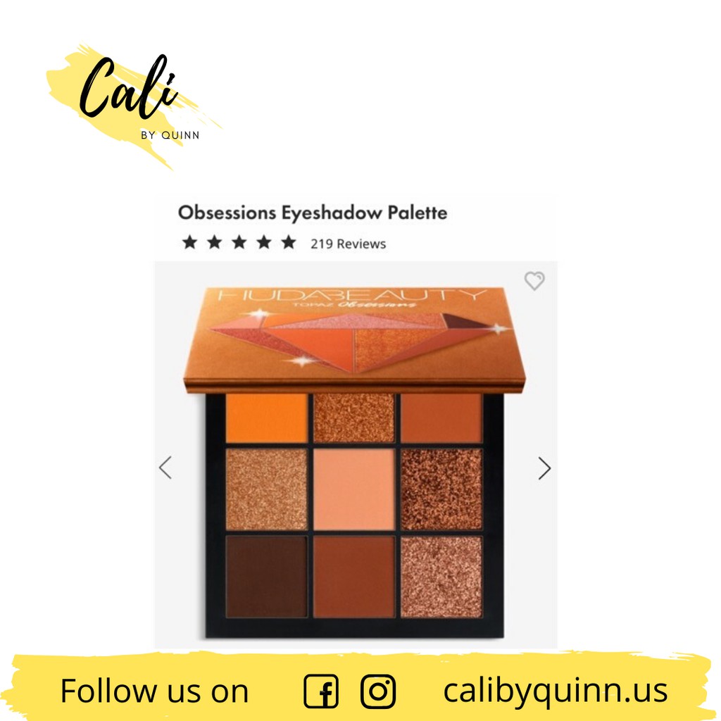 Bảng mắt 9 màu Huda Beauty Obsessions