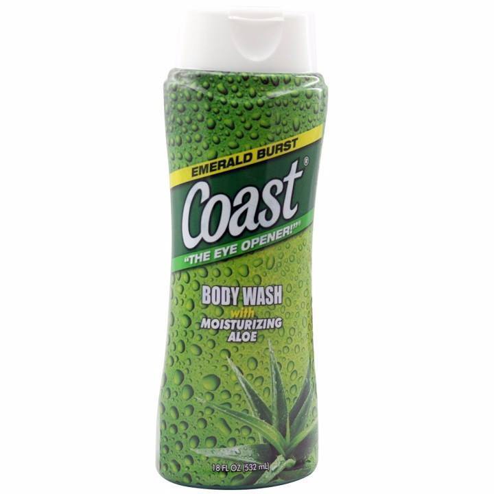 Tắm Gội Coast Classic Scent 2in1 Hair &amp; Body Wash 532ml - Mỹ