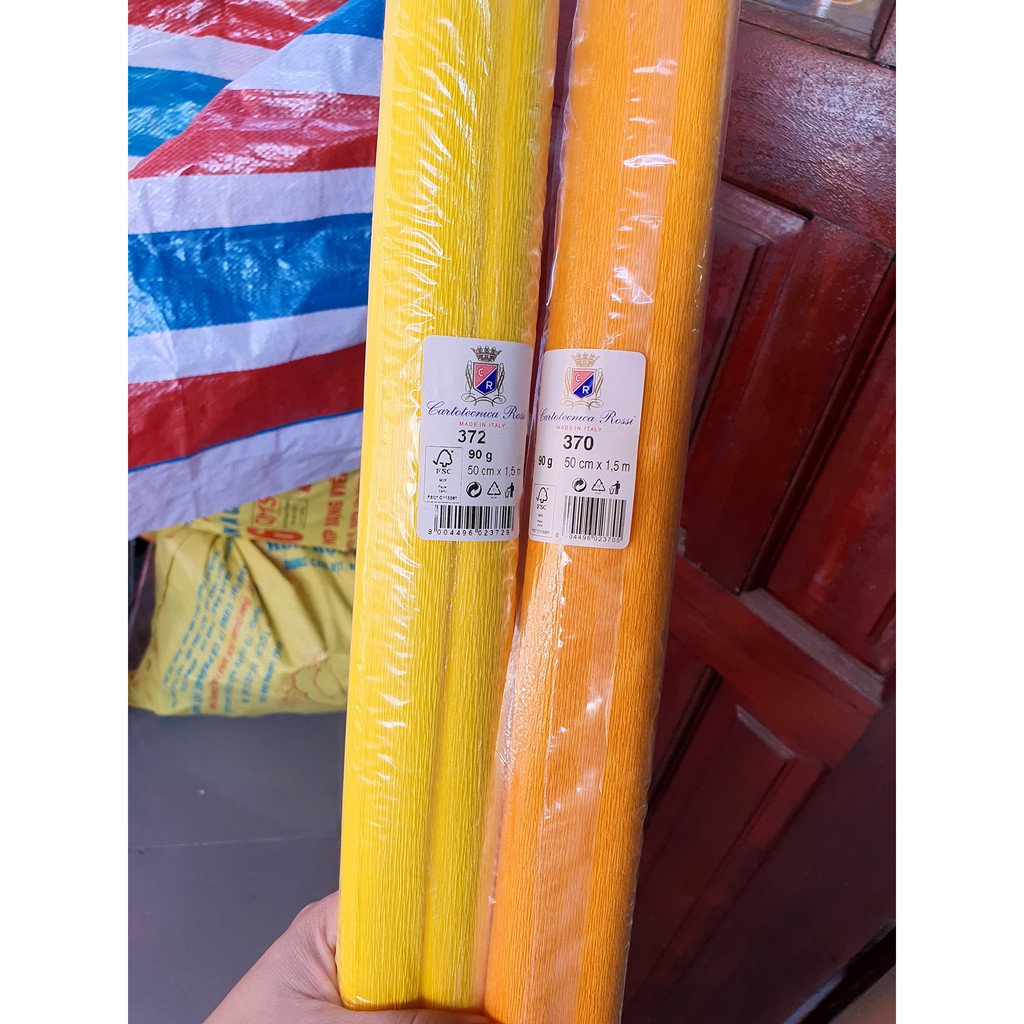 GIẤY NHÚN Ý 90gr - cuộn 50cm x 1.5m