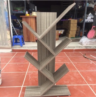 Kệ sách xương cá