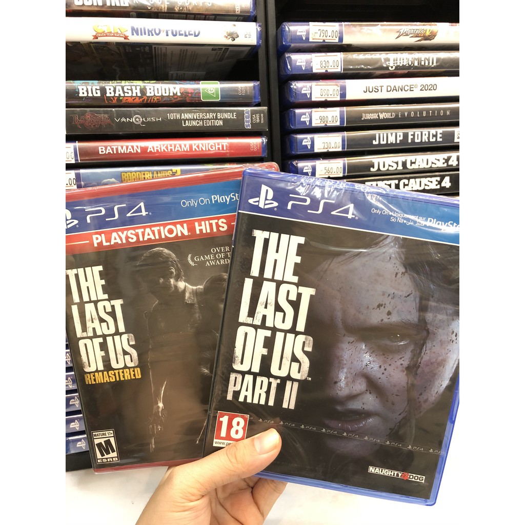 Combo Đĩa Ps4 The Last Of Us ( The last of us 1+ 2 )