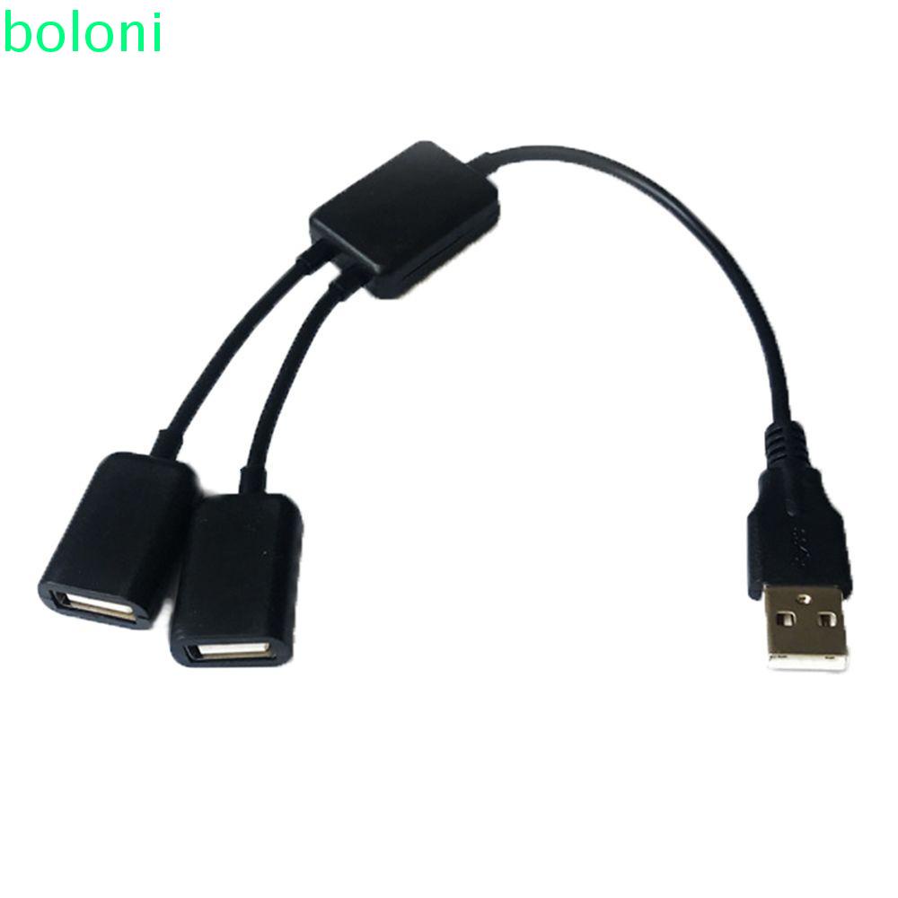 Bộ cổng chia chuyển đổi đầu cắm OTG USB sang 2 cổng USB 2 trong 1 đa năng tiện dụng | BigBuy360 - bigbuy360.vn