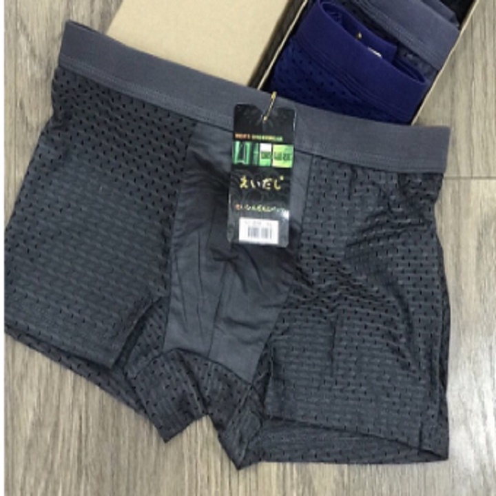 Quần boxer nam thông hơi cao cấp khử mùi xuất nhật kháng khuẩn LOTNAM10
